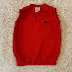 Red sweater vest ♥️